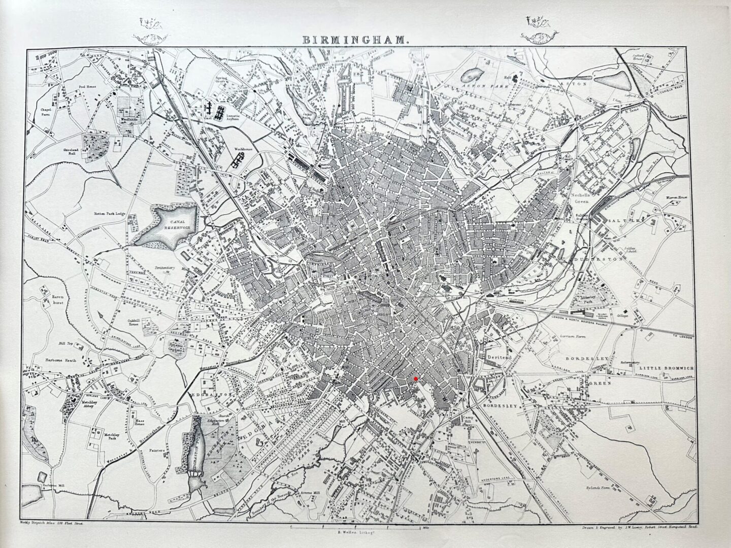 Historical Map - Brass Lampholders & Components, UK | S. Lilley & Son Ltd